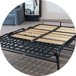 Meccanismo super soft doghe legno per divano letto